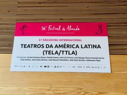 Foto carta / afiche de la presentación de TTLA-TELA.