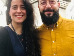 Claudia Suárez Olivares, OISTAT ESPAÑA y Stéphane Segreto-Aguilar, ARTCENA.