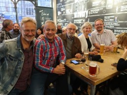 Encuentro en The Cambrian, Bert Determann, Hazem Shebl, José Luis Ferrera, Marketa Fantova.