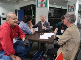 Hazem Shabl, Yaron Abulafia, Jean-Guy Lecat.