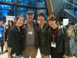 José Luis Ferrera con Lulu Yeh, Wan-Jung Wei y Kathy Hong, Headquarters.